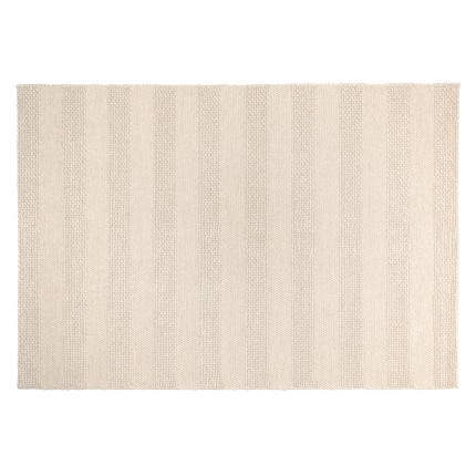 Quentin Rectangular Rug 200x290cm - Linen-Colored Wool