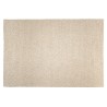Tapis rectangulaire QUENTIN en laine bouclée beige 200x290cm