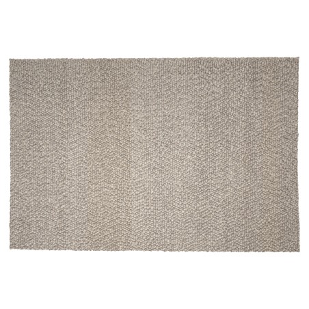 Tapis QUENTIN en laine bouclée taupe 160x230cm