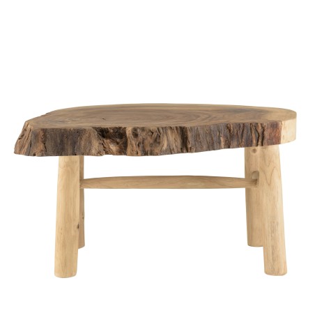 Table basse WILL en branches de teck - Ambiance naturelle et chaleureuse