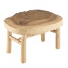 Table basse WILL en branches de teck - Ambiance naturelle et chaleureuse