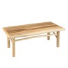 Table basse rectangulaire en teck naturel WILL - MADURA