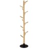 WILL Multi-Branch Coat Rack in Natural Teak - Organize Coats & Accessories