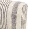 Canapé modulable GLORIA en coton gris et beige