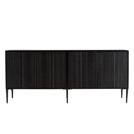 Buffet GLORIA en manguier noir 4 portes