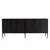Buffet GLORIA en manguier noir 4 portes