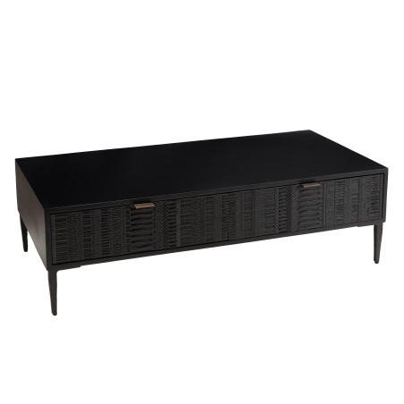 Table basse GLORIA en manguier noir