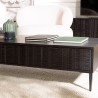 Table basse GLORIA en manguier noir