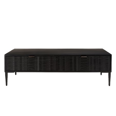 Table basse GLORIA en manguier noir