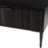 Table basse GLORIA en manguier noir