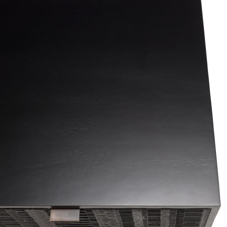 Table basse GLORIA en manguier noir