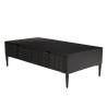 Table basse GLORIA en manguier noir