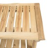 WILL Double Tray Console Table - Natural Teak Branches