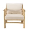WILL - BORNEO Set: 2-Seater Sofa, 2 Armchairs, Teak Coffee Table