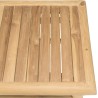 Ensemble BORNEO WILL : canapé 2 p. 2 fauteuils 1 table basse en teck