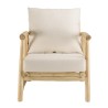 WILL - MADURA Set: 2-Seater Sofa, 2 Armchairs, Teak Coffee Table