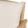 Ensemble MADURA WILL : canapé 2 p. 2 fauteuils en teck