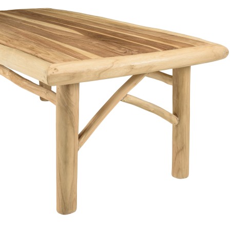 WILL - MADURA Set: 2-Seater Sofa, 2 Armchairs, Teak Coffee Table