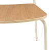 Lot de 2 chaises écolier en bois de frêne