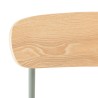 Lot de 2 chaises écolier bois de frêne