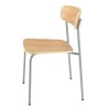 Lot de 2 chaises écolier bois de frêne