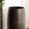 JOHAN Vase - Copper-Bronze-Colored Steel - 30.5cm x 52.5cm