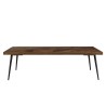 KIARA Rectangular Coffee Table 135x70cm | Recycled Wood & Metal Legs