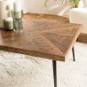 Table basse rectangulaire KIARA en bois recyclé