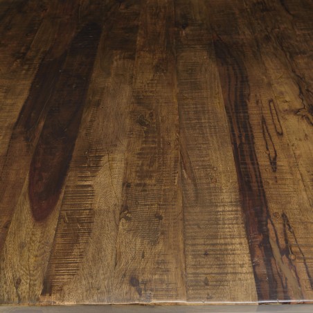 Table à manger KIARA en bois recyclé 200x100cm