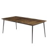Table à manger KIARA en bois recyclé 200x100cm