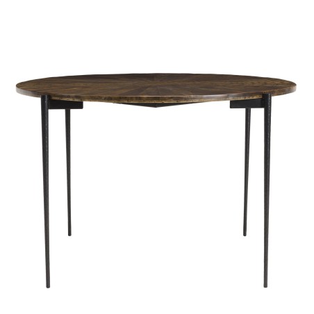 KIARA Round Dining Table 120x120cm Recycled Wood