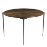 KIARA Round Dining Table 120x120cm Recycled Wood