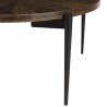 Table basse ronde KIARA 80x80cm bois recyclé