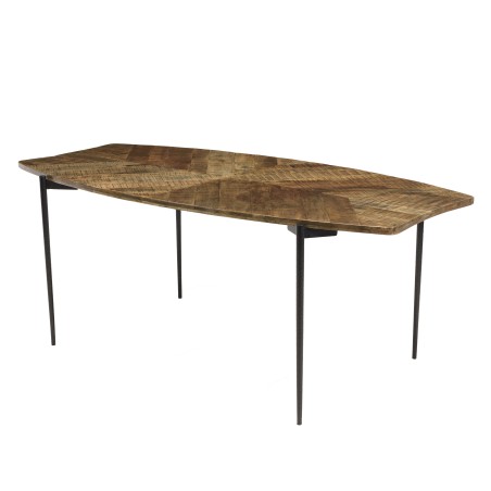 KIARA Dining Table - Recycled Wood 200x100cm | Cozy & Stylish