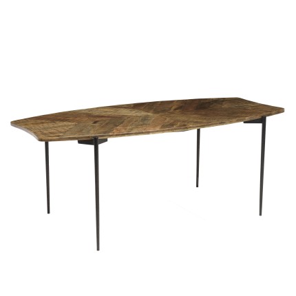 KIARA Dining Table - Recycled Wood 200x100cm | Cozy & Stylish