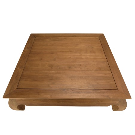 SIXTINE Opium Table 120x120cm - Solid Recycled Teak Wood