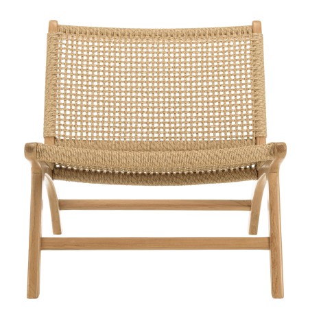 Lot de 2 fauteuils lounge de jardin VALERIA