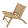 Lot de 2 fauteuils lounge de jardin VALERIA