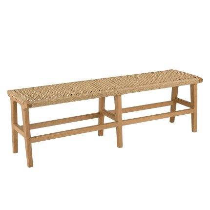 Valeria 3-Seater Garden Bench in Teak | Outdoor Furniture