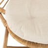 Fauteuil en rotin KALLY - Style bohème