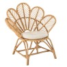 Fauteuil en rotin KALLY - Style bohème