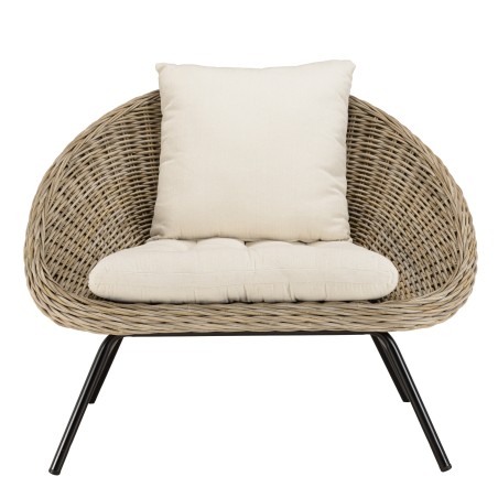 Fauteuil lounge KALLY en kubu