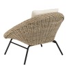 Fauteuil lounge KALLY en kubu