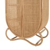 Armoire en rotin KALLY 2 portes cannage brun miel