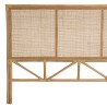 Tête de lit en rotin brun miel 160x110 cm - Style bohème chic