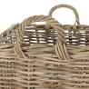 KALLY - Set of 3 Square Storage Baskets
