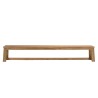 KALLY Garden Bench 270x35cm - Recycled Teak