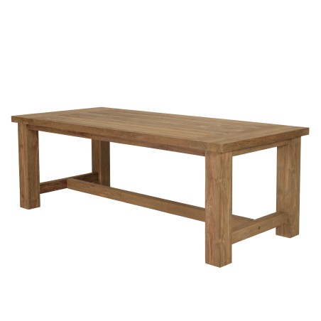 KALLY Garden Dining Table 220x100cm - Recycled Teak
