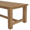 Table à manger de jardin KALLY 220x100cm teck recyclé