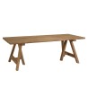 Table à manger de jardin KALLY 220x100cm teck recyclé